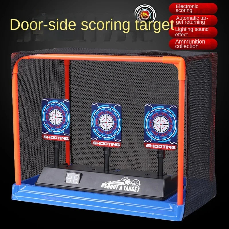 Objetivos eléctricos para pistolas Nerf.