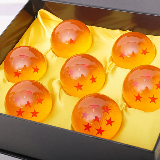 bolas de resina 7 unidades de dragon ball