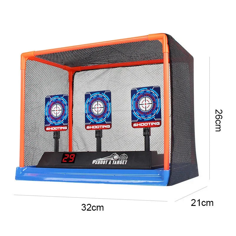 Objetivos eléctricos para pistolas Nerf.