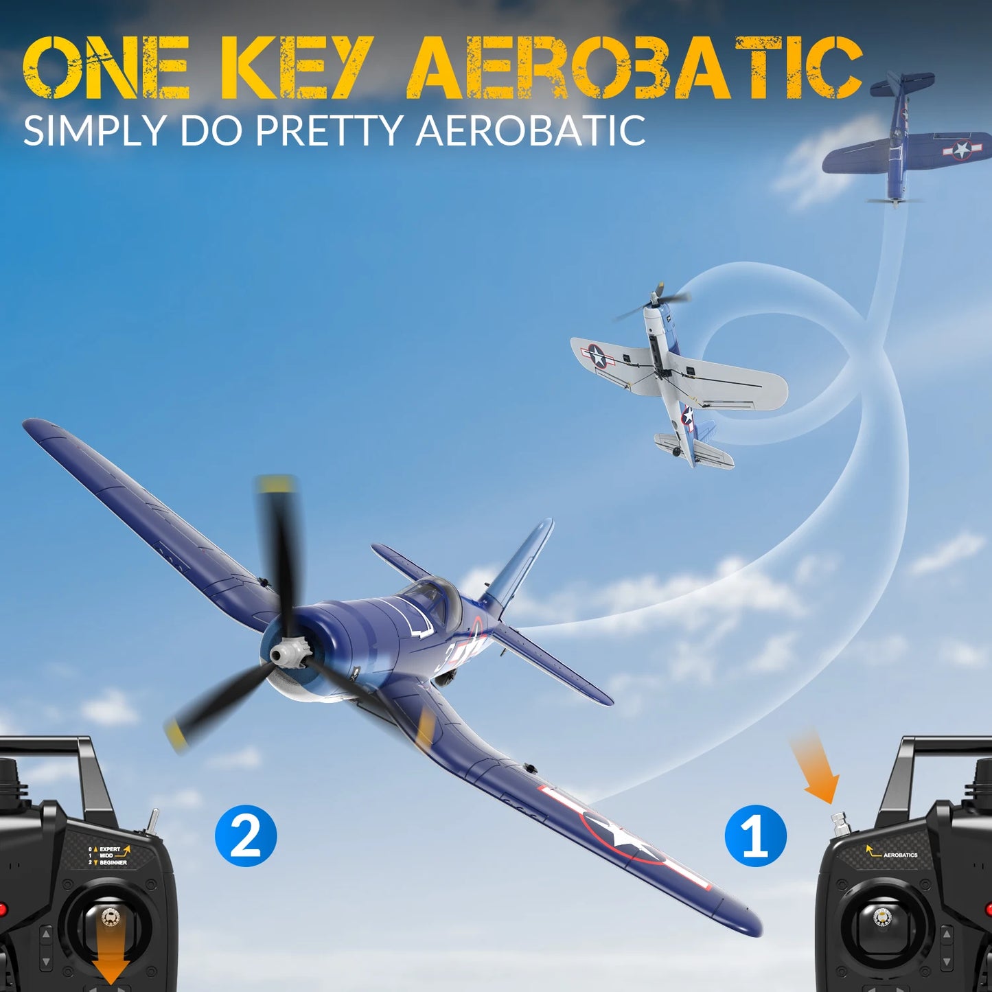 Nuevo avión F4U teledirigido
