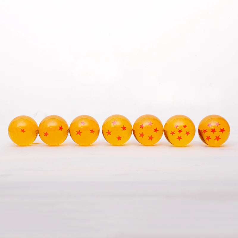 bolas de resina 7 unidades de dragon ball