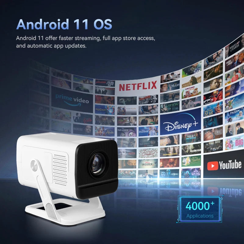 proyector portátil 4k para Android