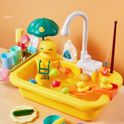 juguetes de fregadero para niños.