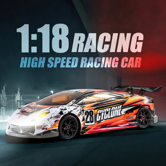 coche de control remoto de carreras alta velocidad