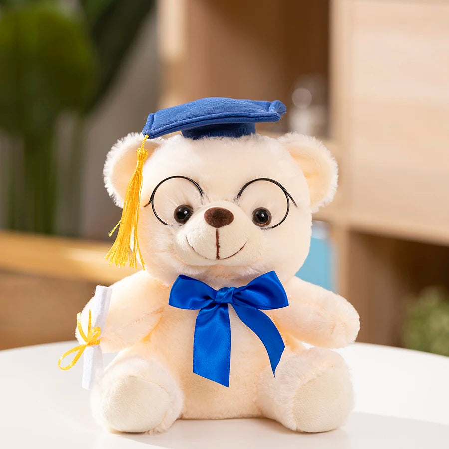 Oso de peluche de graduación para niños y niñas.