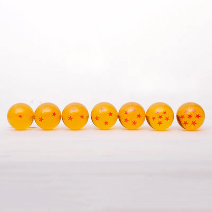 bolas de resina 7 unidades de dragon ball