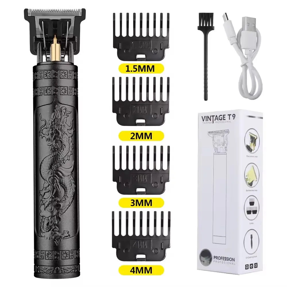 Kit profesional de cortapelos y recortadora de barba.
